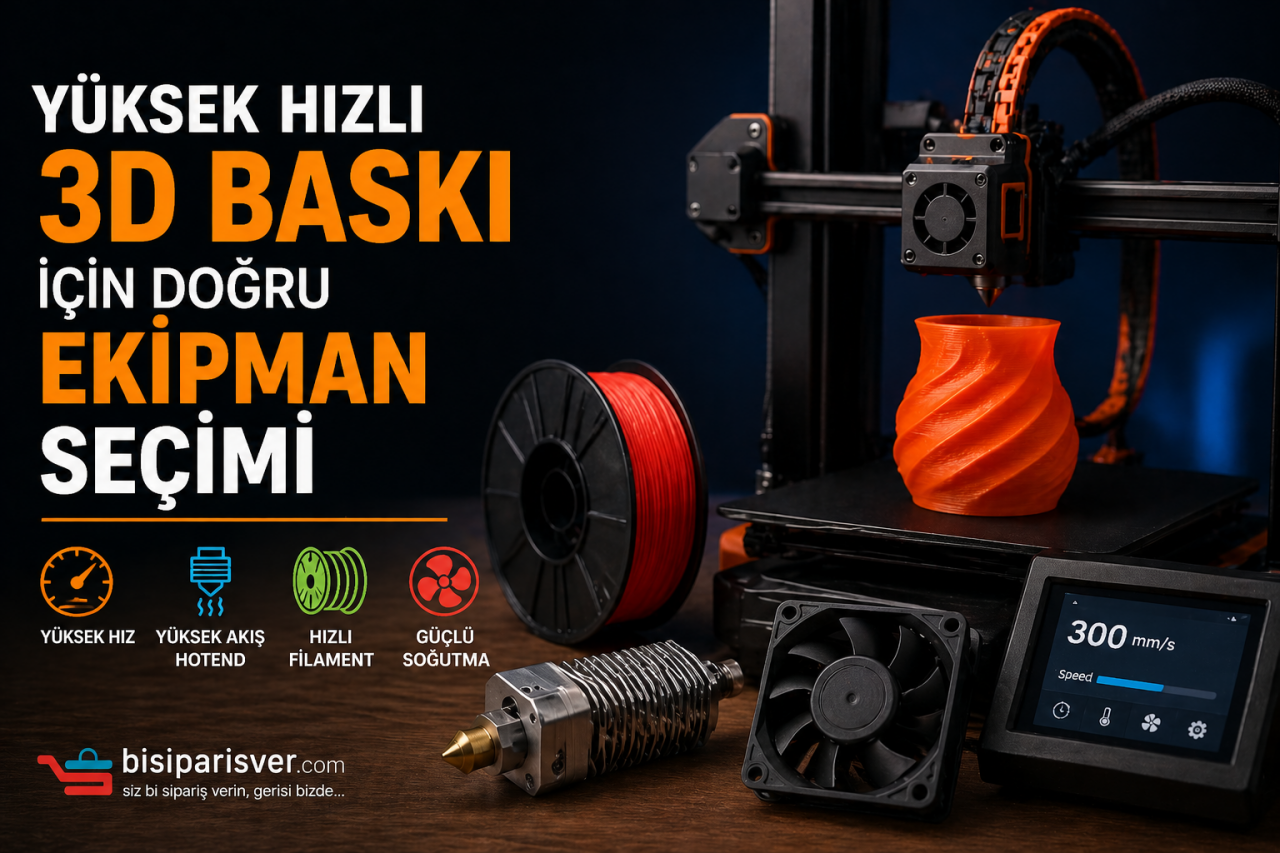 Yüksek Hızlı 3D Baskı İçin Doğru Ekipman Seçimi