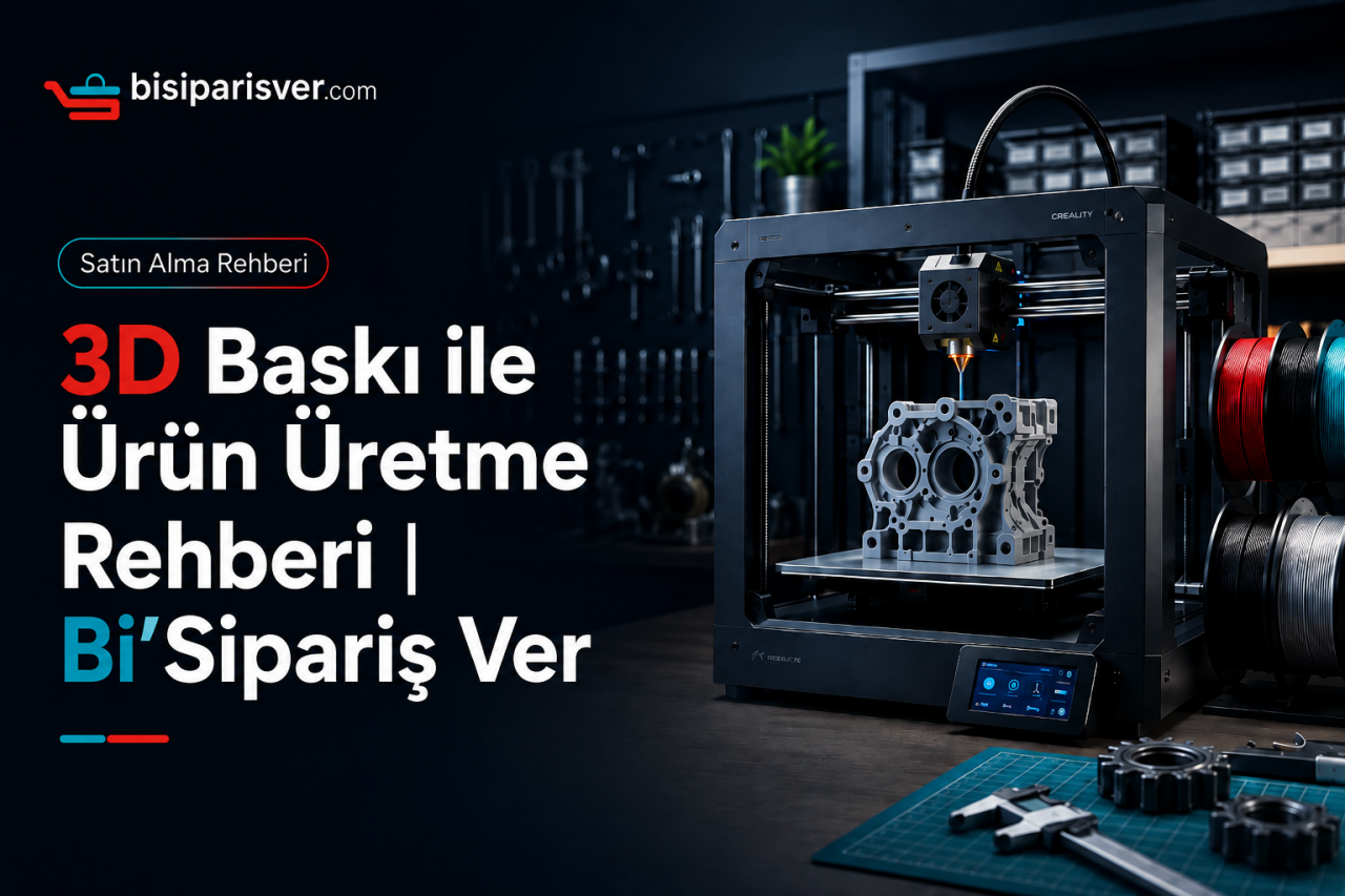 3D Baskı ile Kendi Ürünlerinizi Üretmeye Nasıl Başlarsınız?