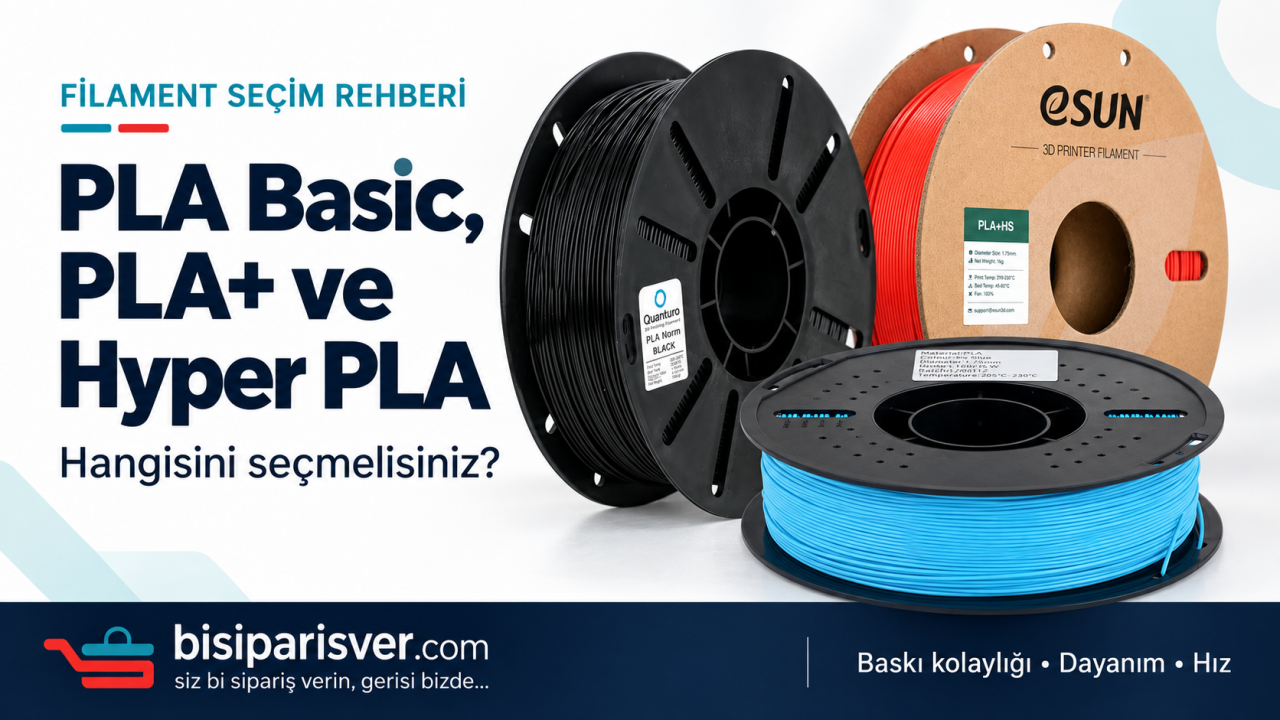 PLA Basic, PLA+ ve Hyper PLA Arasındaki Farklar Nelerdir?