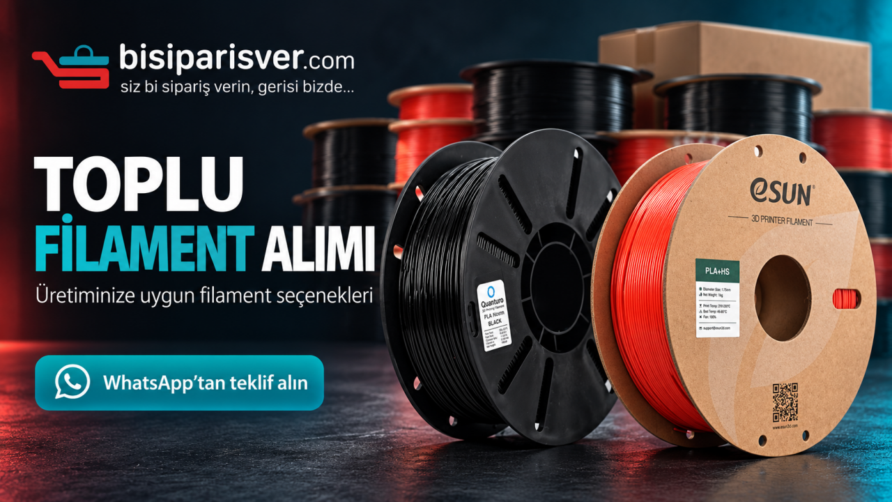 Toplu Filament Alımı: Üretiminize Uygun Fiyat Teklifi Alın