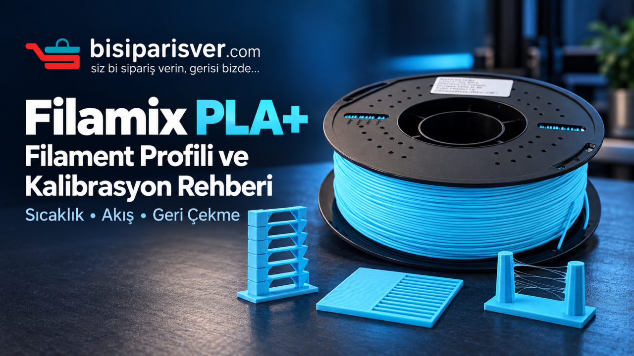 Filamix PLA+ Filament Profili Oluşturma ve Kalibrasyon Rehberi