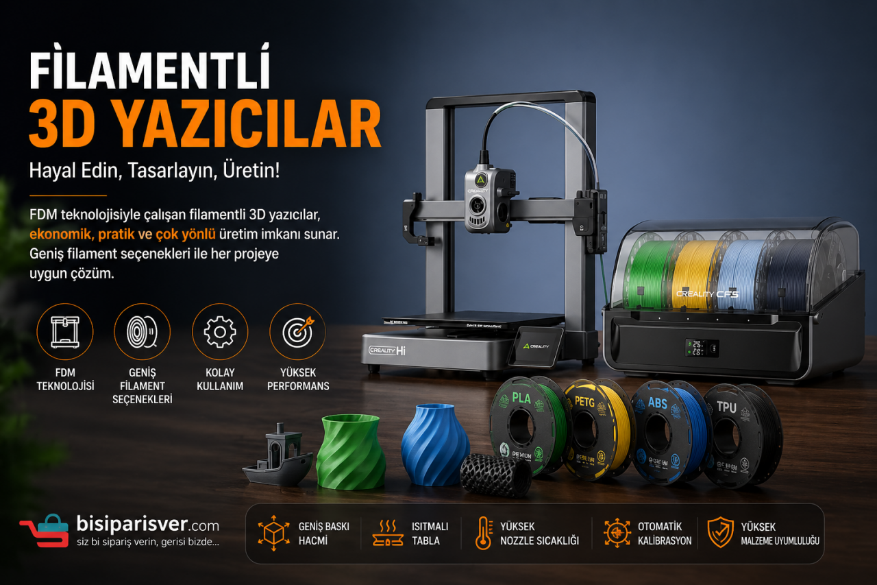 Filamentli 3D Yazıcılar Nedir? En İyi Seçim Rehberi