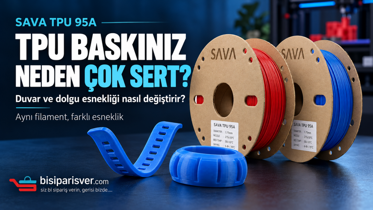 SAVA TPU 95A Baskısı Neden Beklediğinizden Sert? Duvar ve Dolgu Esnekliği Nasıl Değiştirir?