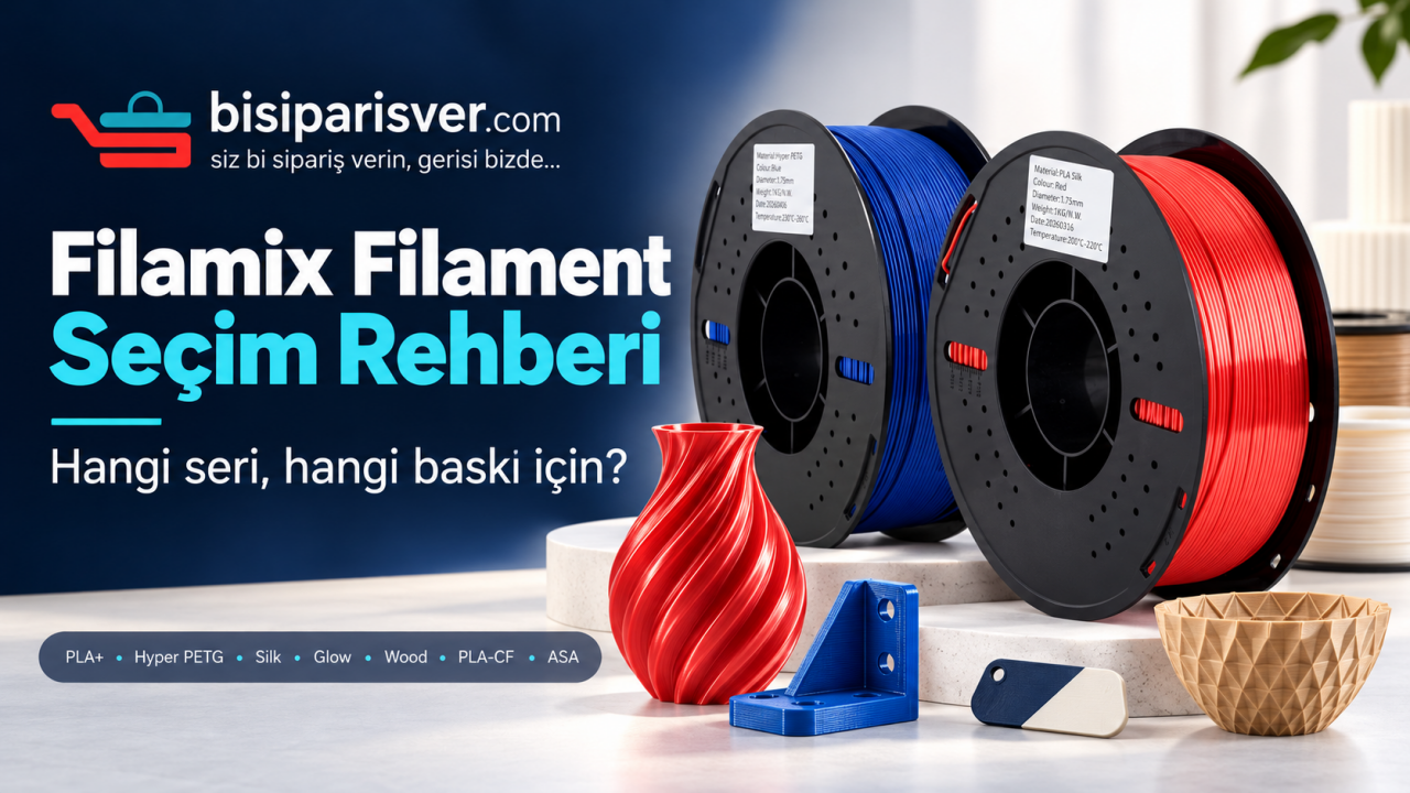 Filamix Filament Seçim Rehberi: Hangi Seri Ne İçin Kullanılır?