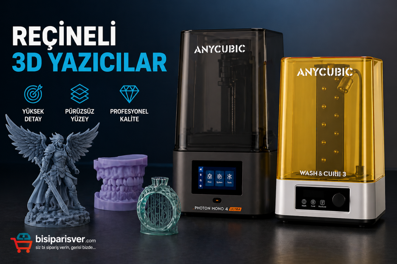 Reçineli 3D Yazıcı Nedir?
