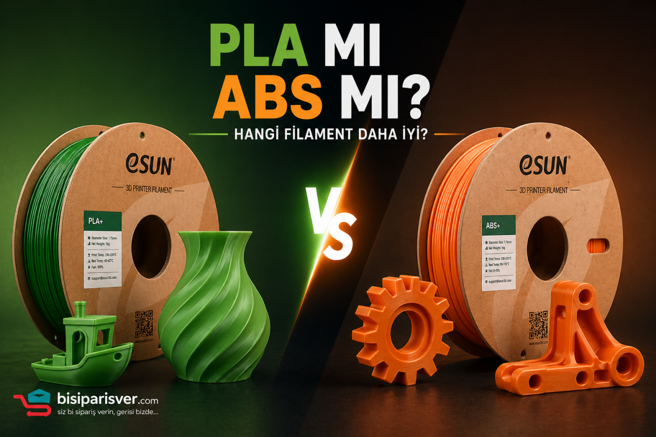 PLA mı ABS mi? Hangi Filament Daha İyi?