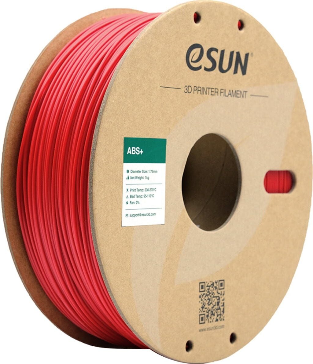 eSUN ABS+ Kırmızı Filament 1,75mm 1kg - bisiparisver