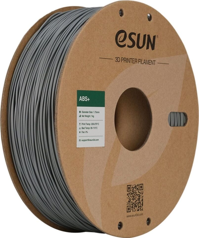 eSUN ABS+ Gümüş Filament 1,75mm 1kg - bisiparisver
