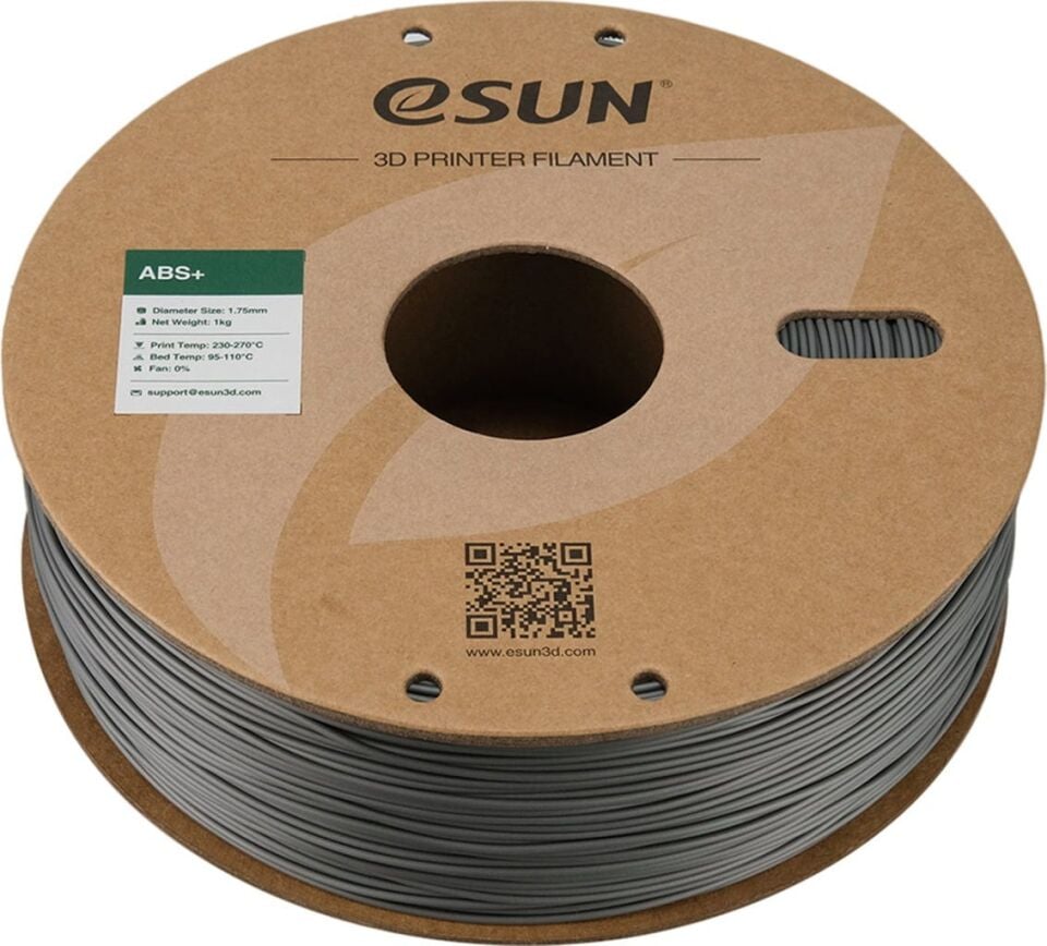 eSUN ABS+ Gümüş Filament 1,75mm 1kg - bisiparisver