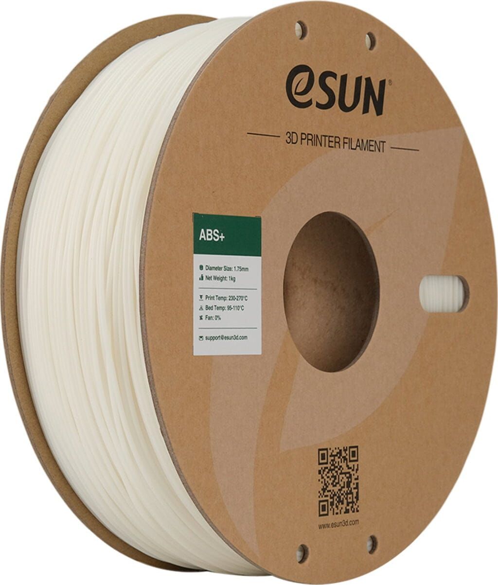 eSUN ABS+ Beyaz Filament 1,75mm 1kg - bisiparisver