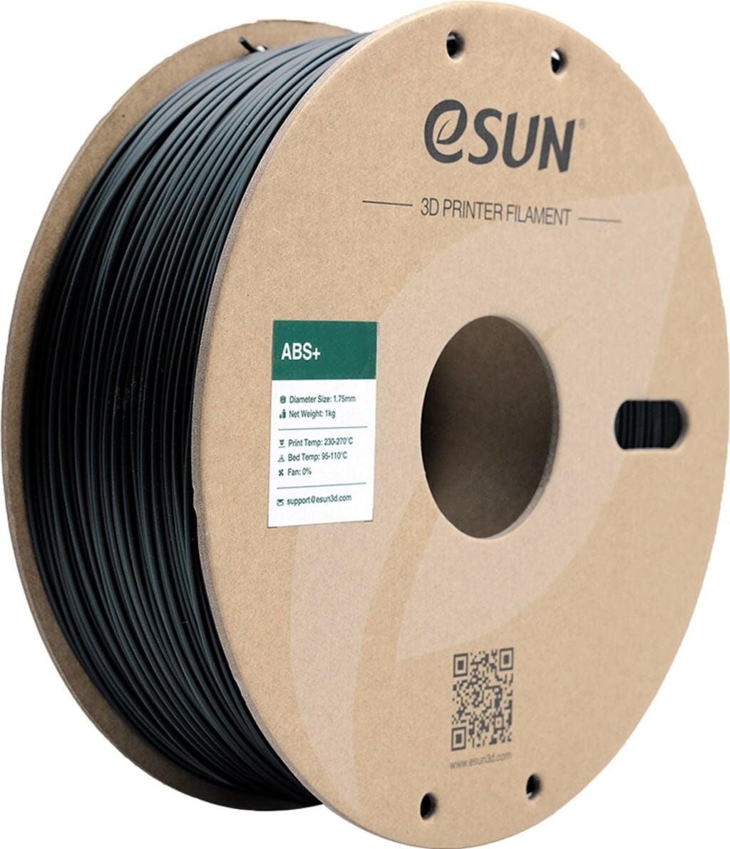 eSUN ABS+ Siyah Filament 1,75mm 1kg - bisiparisver