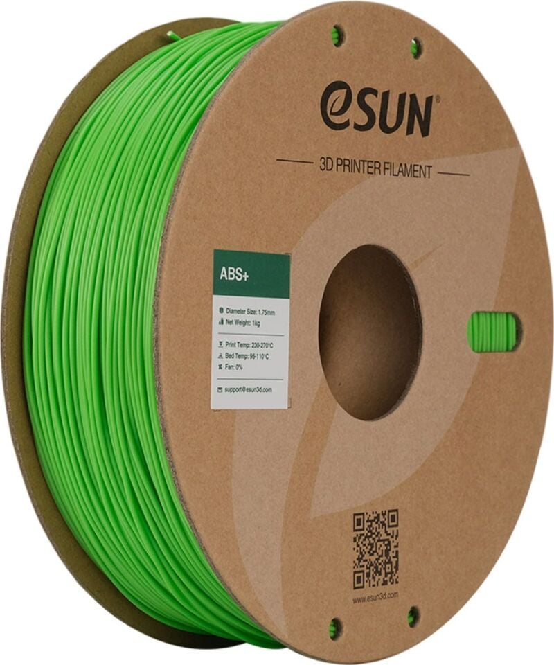 eSUN ABS+ Zirve Yeşili Filament 1,75mm 1kg - bisiparisver