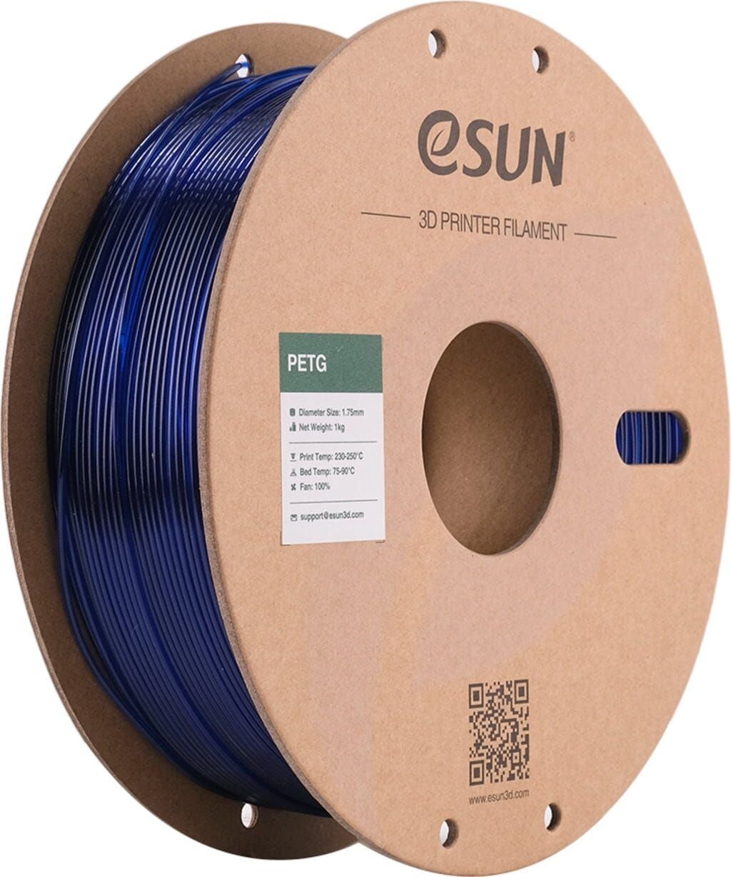 eSUN PETG Yarı Saydam Mavi Filament 1,75mm 1kg - bisiparisver
