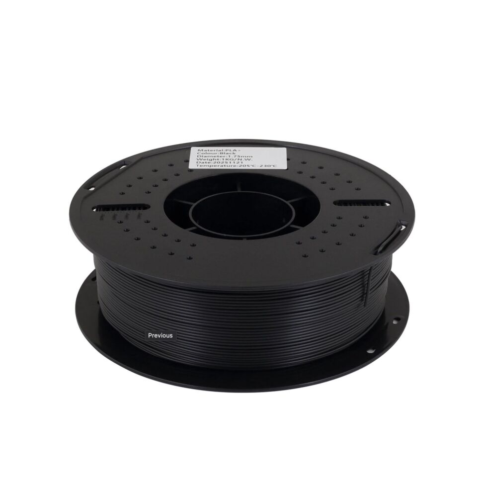 FİLAMİX PLA+ Siyah Filament 1,75mm 1kg - bisiparisver