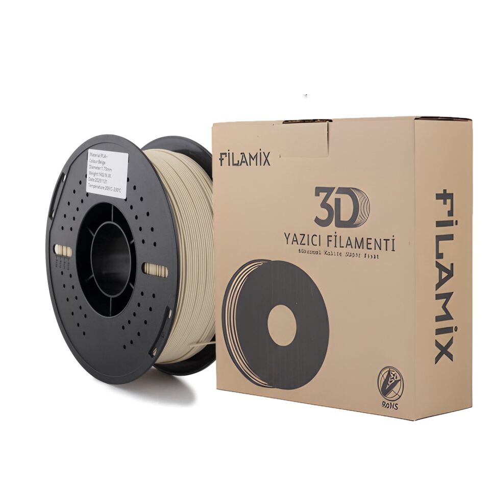 FİLAMİX PLA+ Bej Filament 1,75mm 1kg - bisiparisver