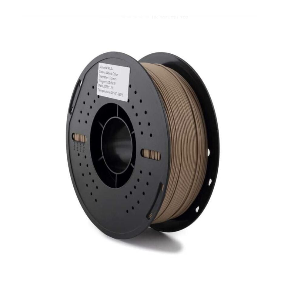 FİLAMİX PLA+ Ahşap (Wood) Rengi Filament 1,75mm 1kg - bisiparisver