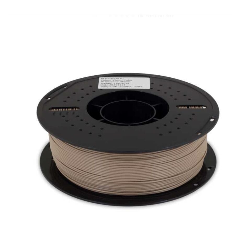 FİLAMİX PLA+ Ahşap (Wood) Rengi Filament 1,75mm 1kg - bisiparisver