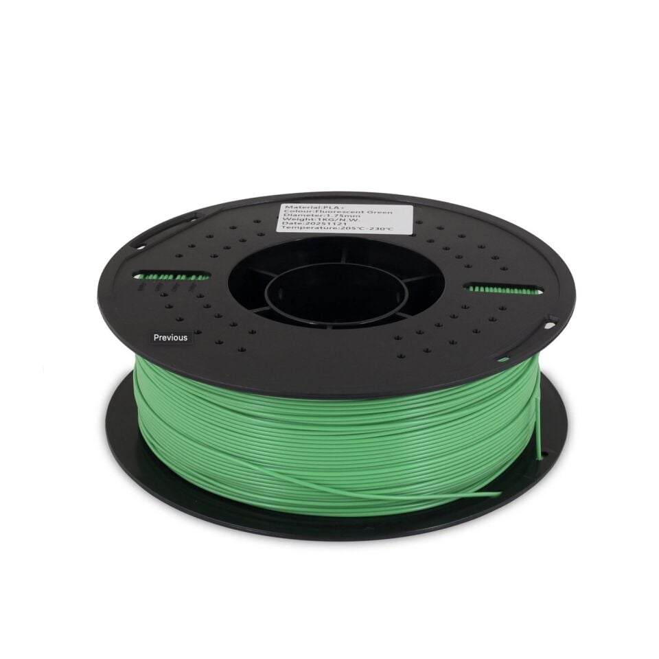 FİLAMİX PLA+ Floresan Yeşil Filament 1,75mm 1kg - bisiparisver
