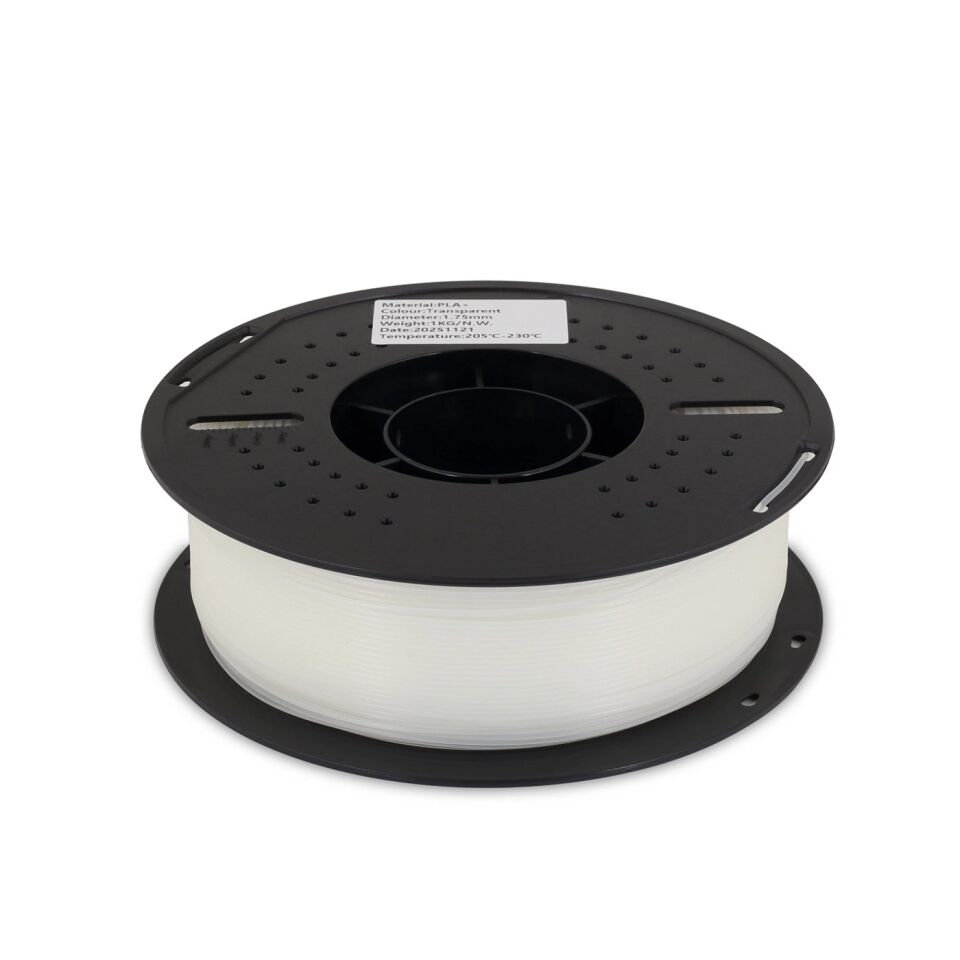 FİLAMİX PLA+ Şeffaf (Transparan) Filament 1,75mm 1kg - bisiparisver