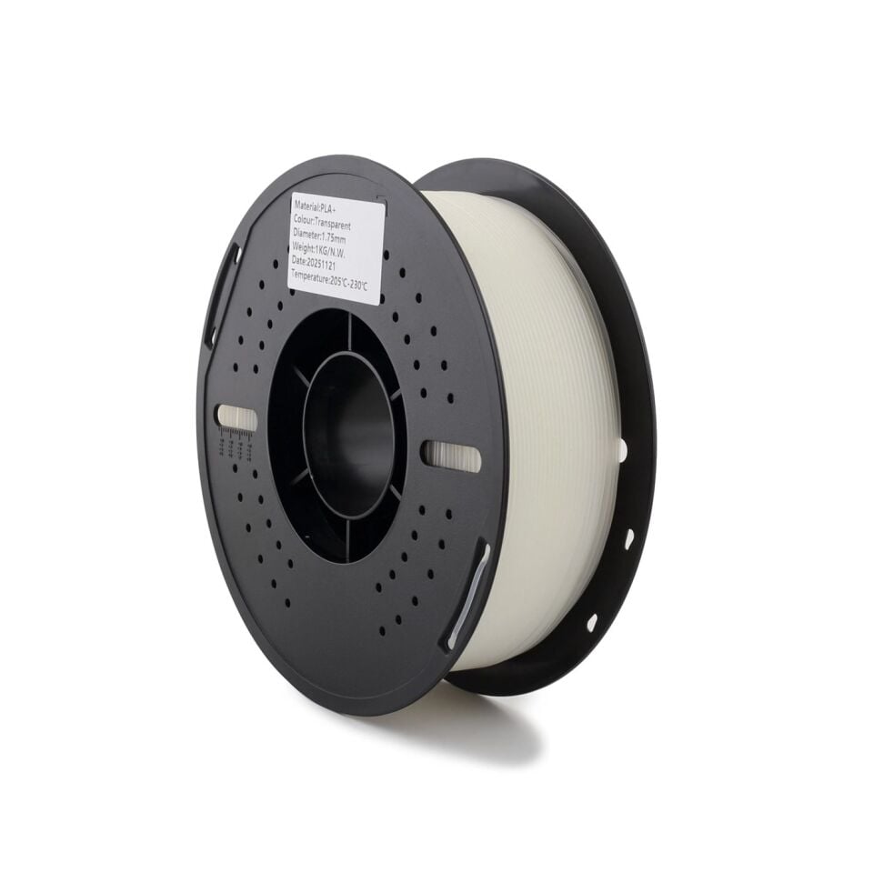 FİLAMİX PLA+ Şeffaf (Transparan) Filament 1,75mm 1kg - bisiparisver