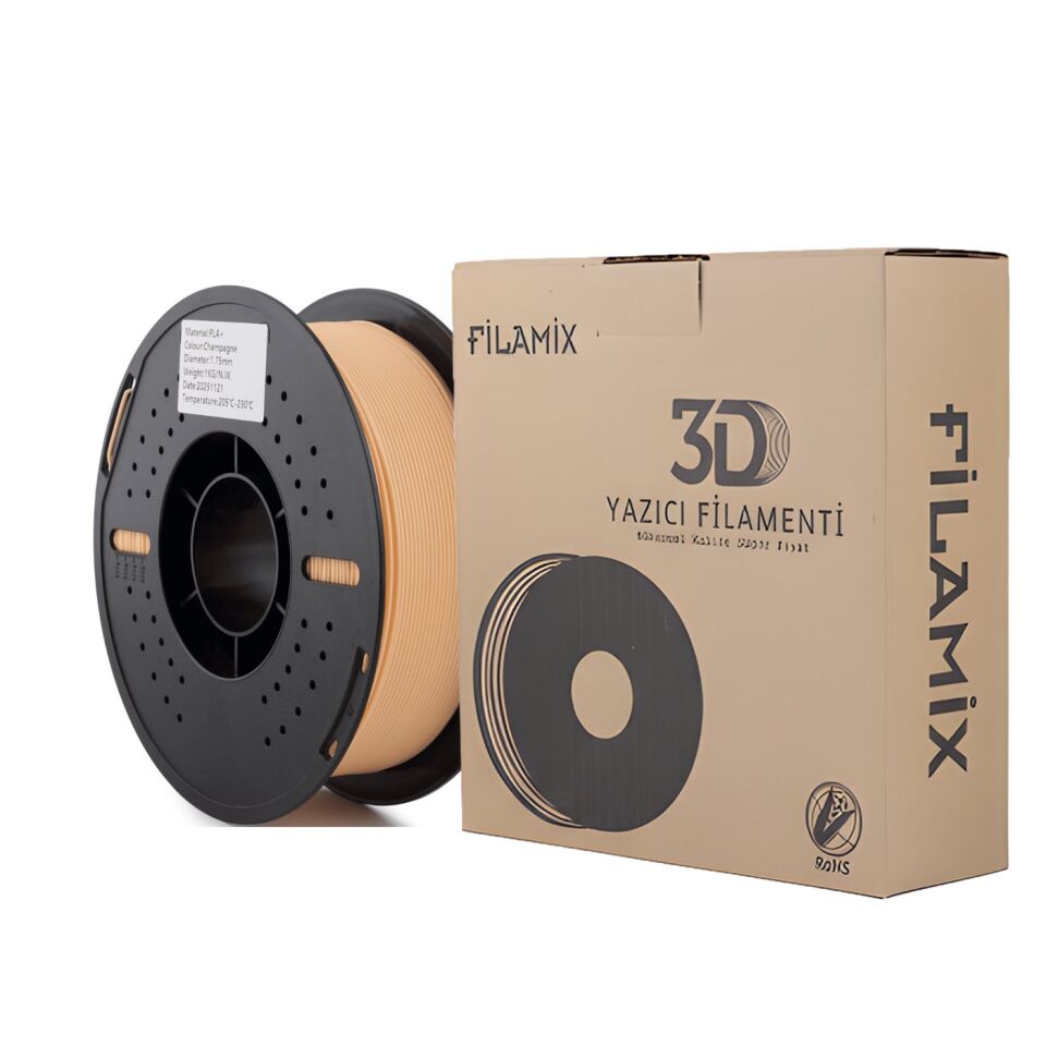 FİLAMİX PLA+ Şampanya Rengi Filament 1,75mm 1kg - bisiparisver