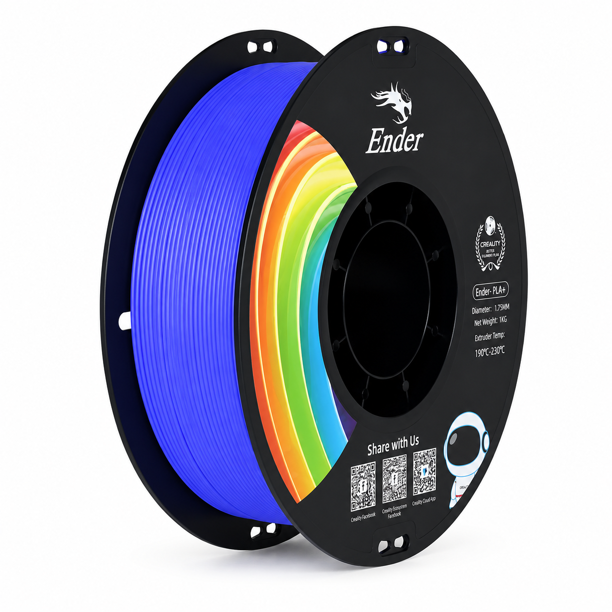 Creality Ender PLA+ Mavi Filament 1,75mm 1kg - bisiparisver