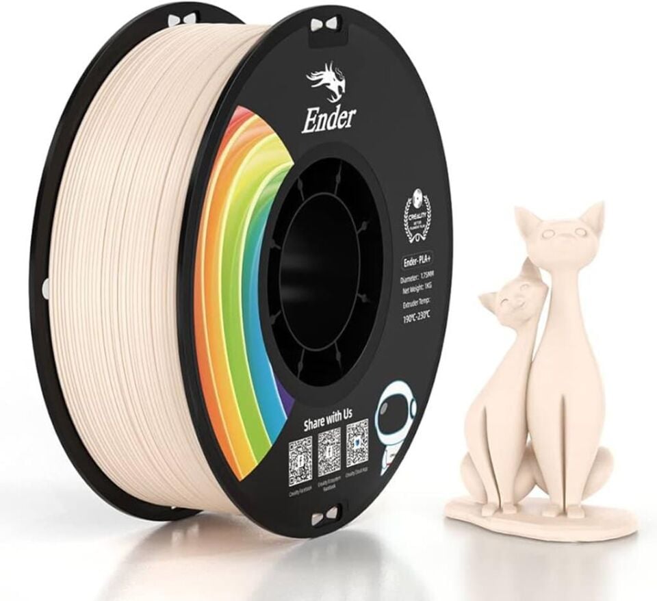Creality Ender PLA+ Bej Filament 1,75mm 1kg - bisiparisver