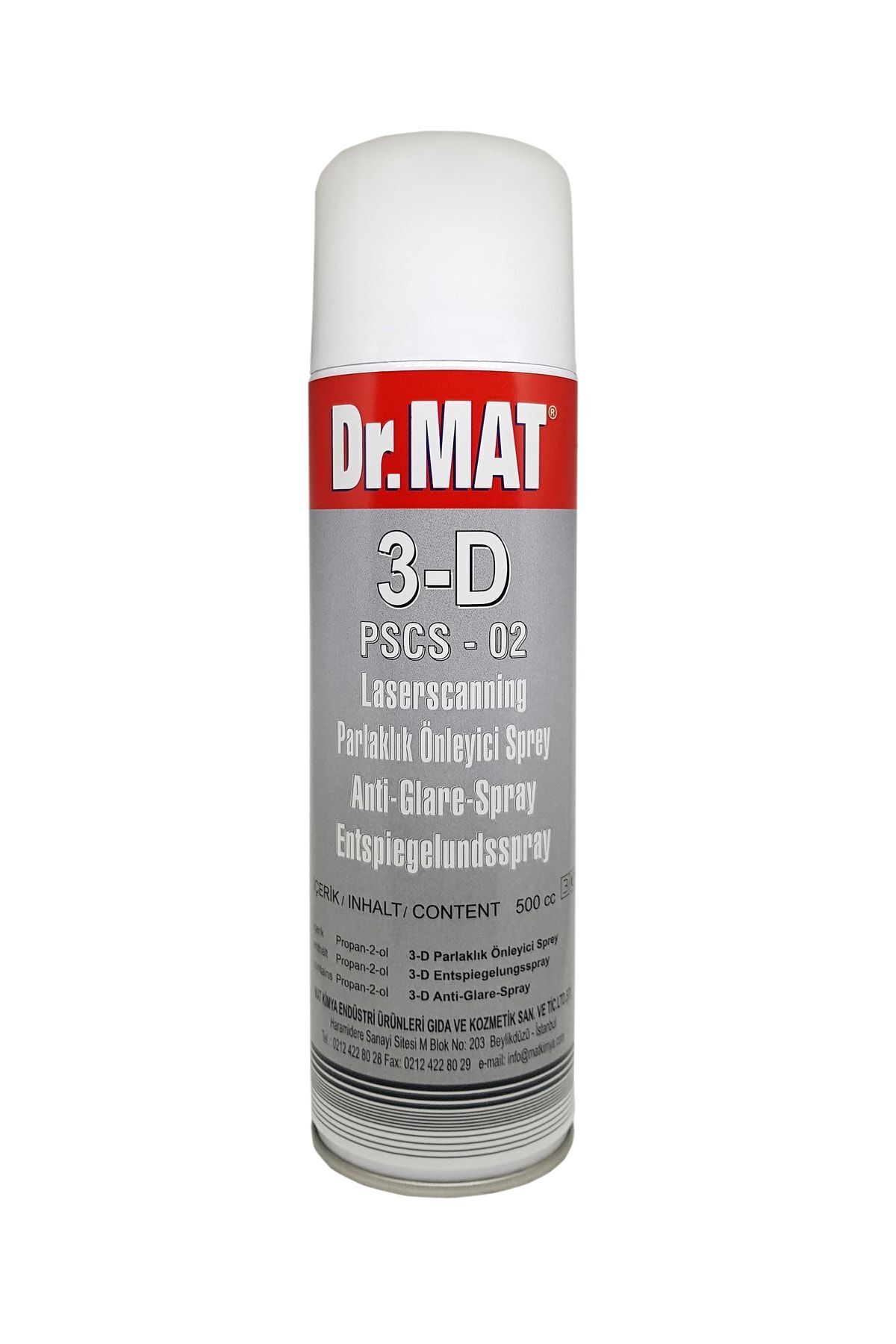 DR MAT 3D PARLAKLIK ÖNLEYİCİ SPREY ANTİ GLARE SPREY PSCS-02 500 ML - bisiparisver