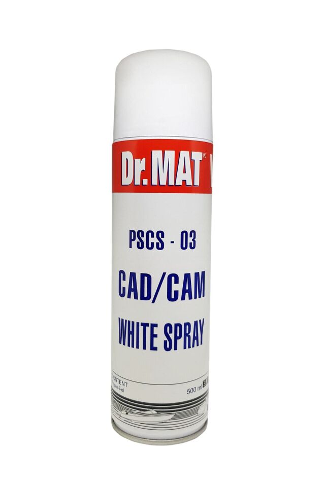 DR MAT 3D WHITE SPREY PSCS-03 3D BEYAZLATICI OPTİK VE LAZER TARAMA SPREY 500 ML - bisiparisver