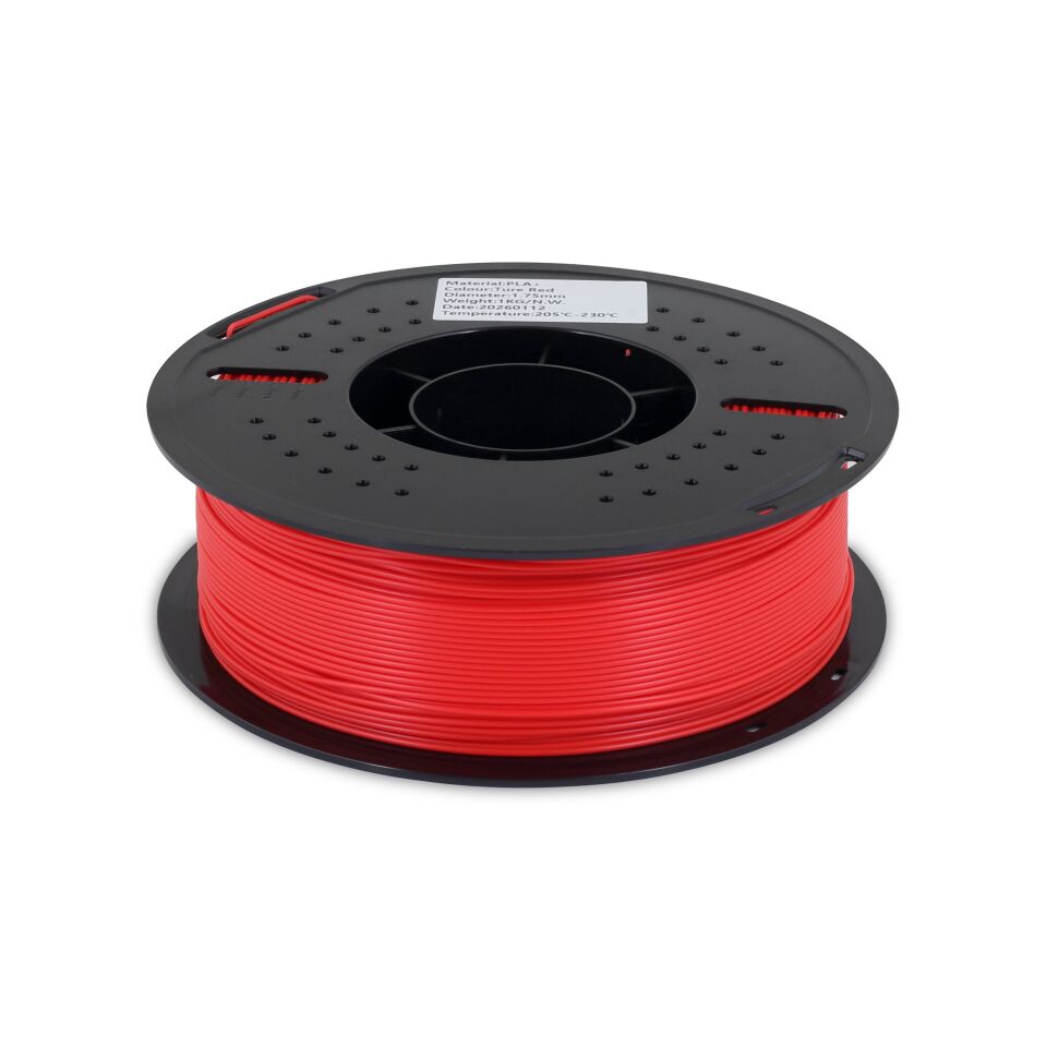 FİLAMİX PLA+ Saf Kırmızı Filament 1,75mm 1kg - bisiparisver