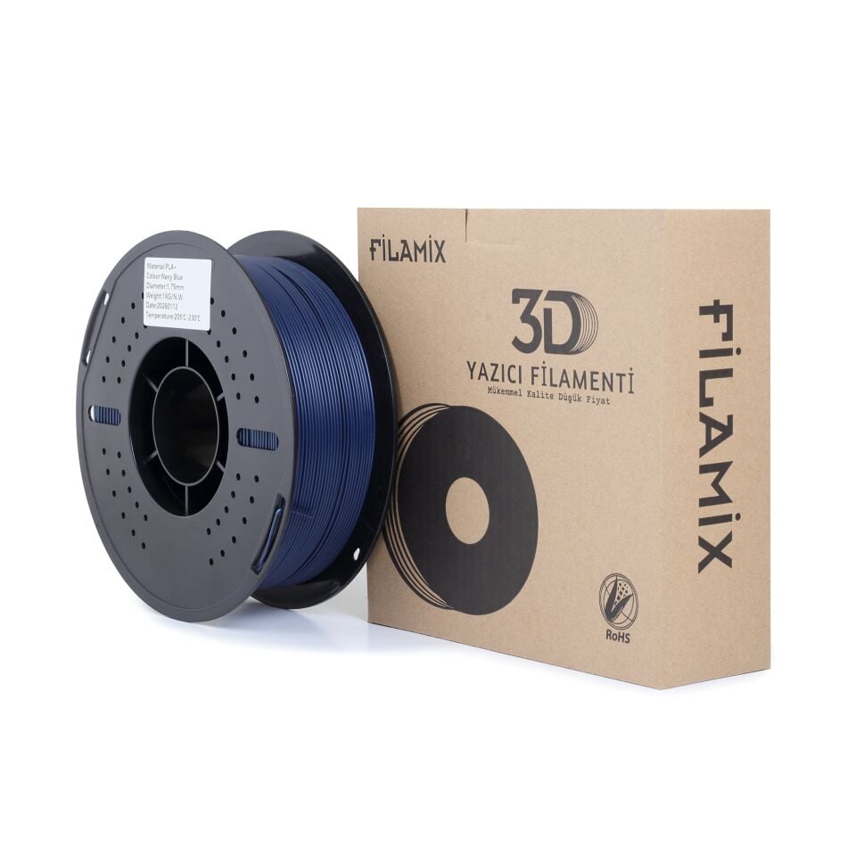 FİLAMİX PLA+ Lacivert Filament 1,75mm 1kg - bisiparisver