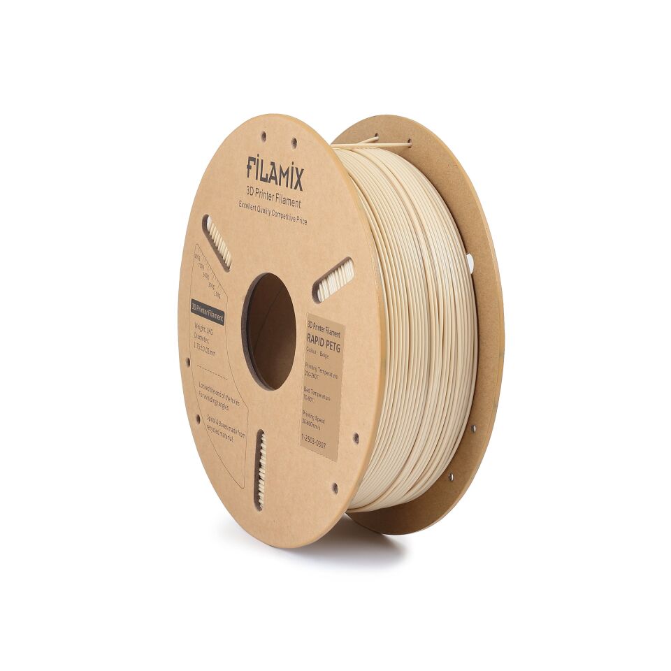 FİLAMİX Hyper PETG Bej Filament 1,75mm 1kg - bisiparisver
