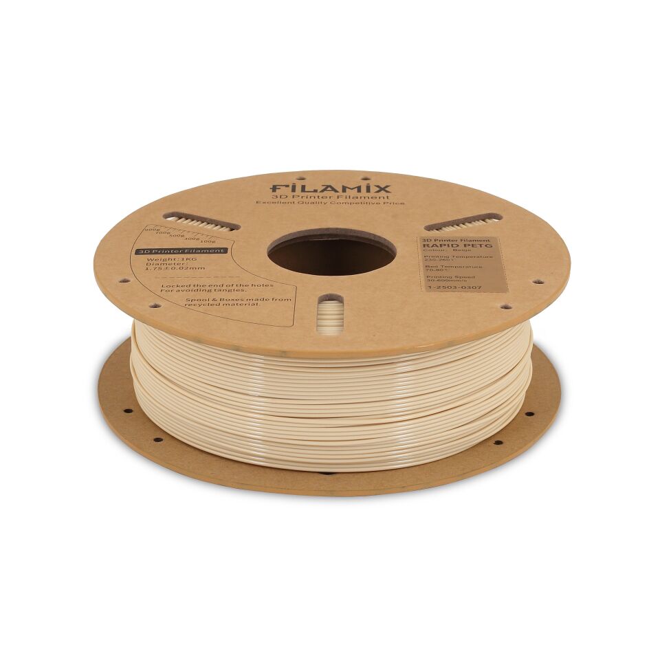 FİLAMİX Hyper PETG Bej Filament 1,75mm 1kg - bisiparisver
