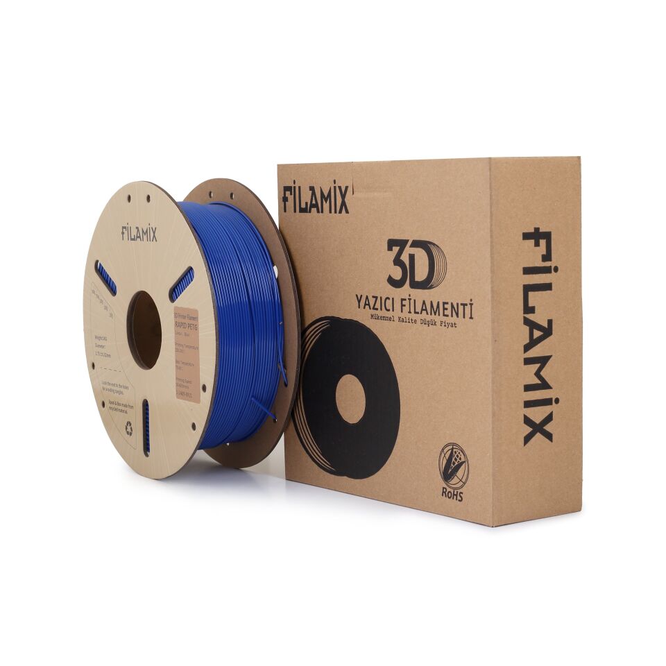FİLAMİX Hyper PETG Mavi Filament 1,75mm 1kg - bisiparisver