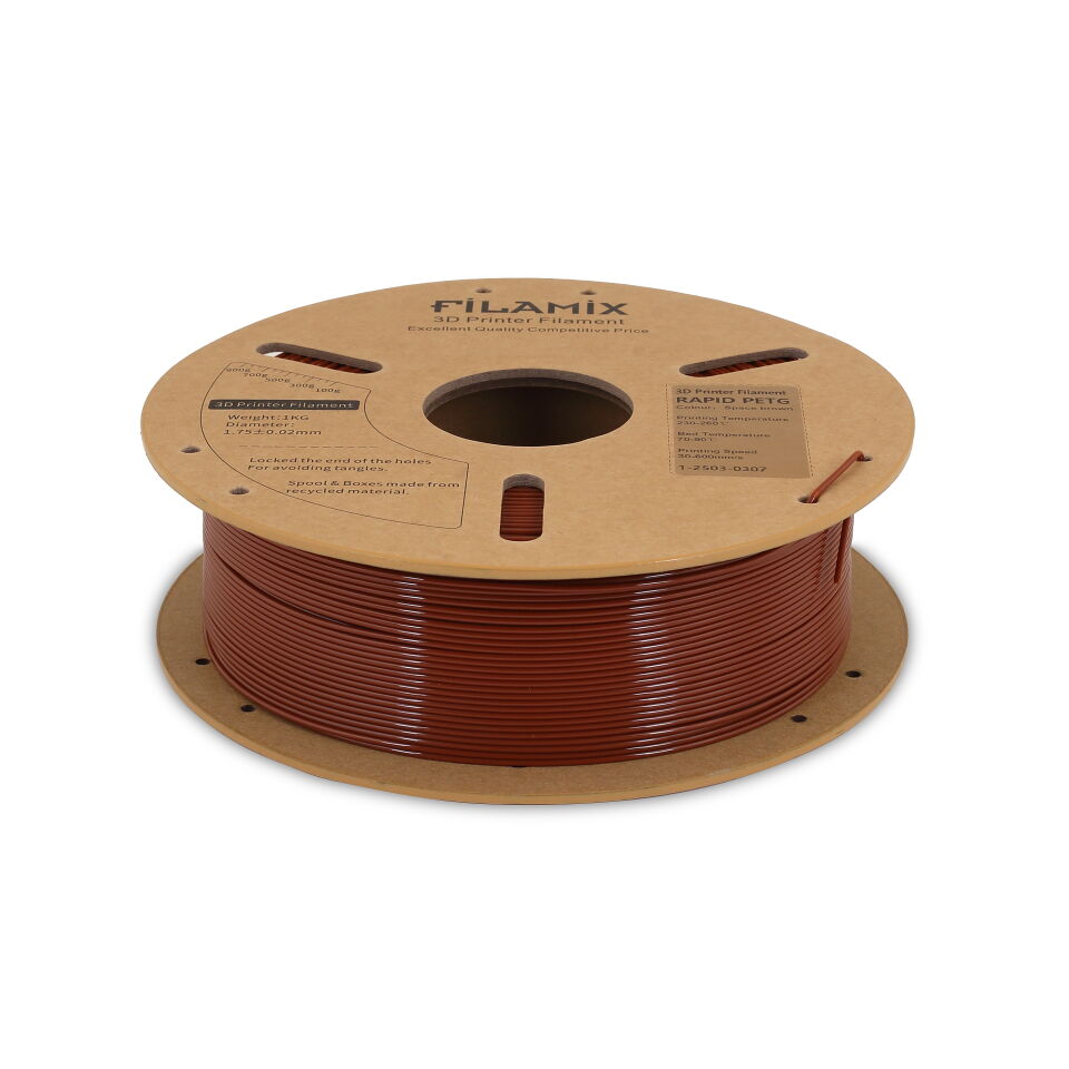 FİLAMİX Hyper PETG Uzay Kahverengi Filament 1,75mm 1kg - bisiparisver