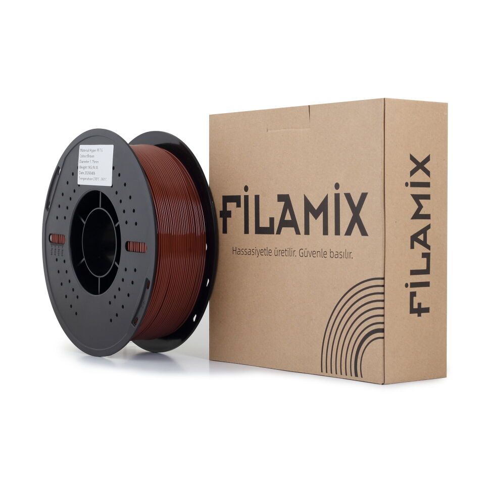 FİLAMİX Hyper PETG Kahverengi Filament 1,75mm 1kg - bisiparisver