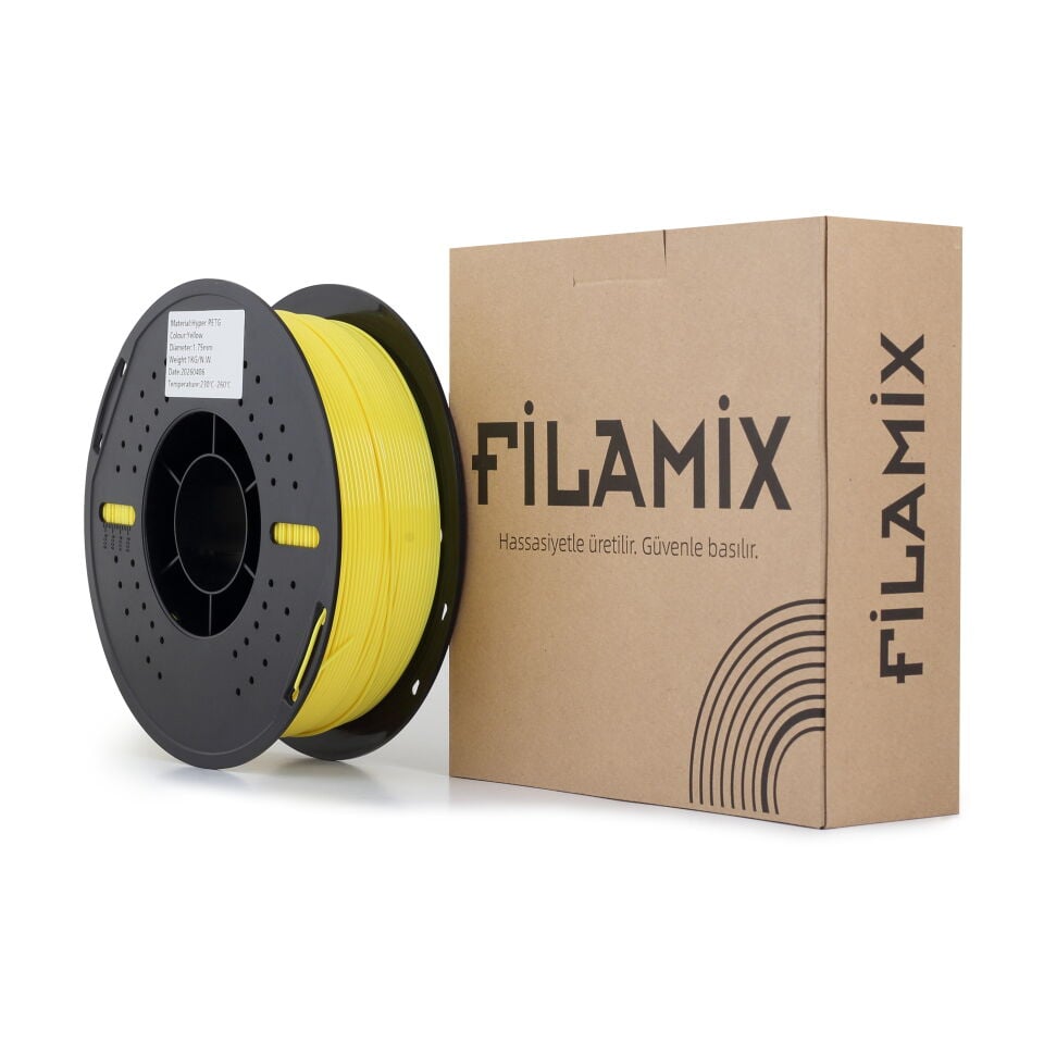 FİLAMİX Hyper PETG Sarı Filament 1,75mm 1kg - bisiparisver