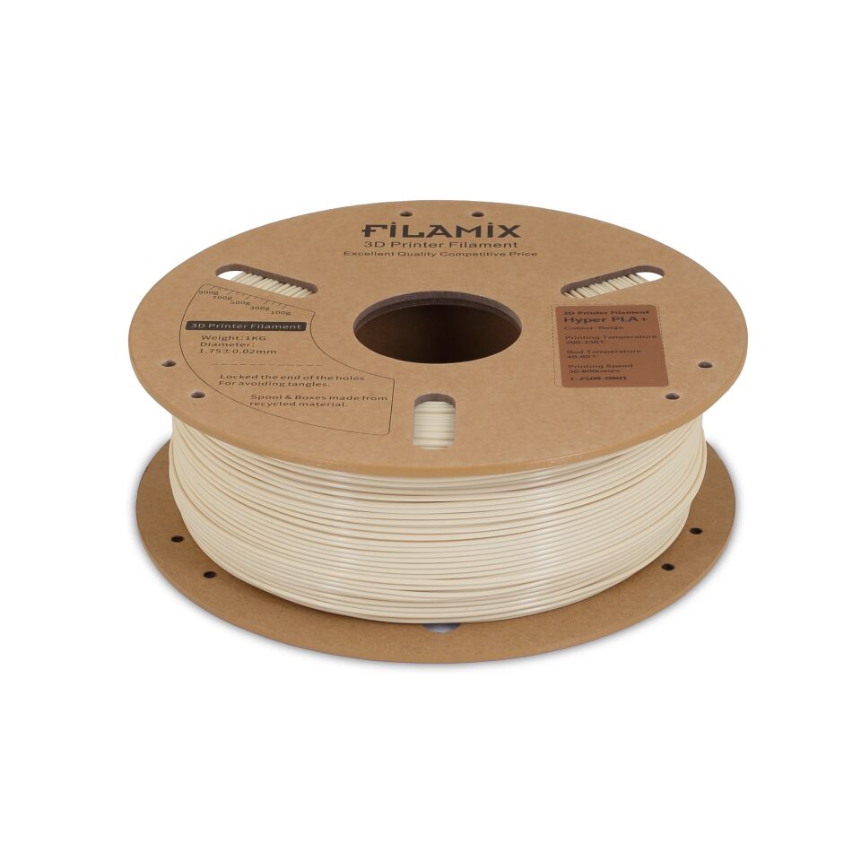 FİLAMİX Hyper PLA+ Bej Filament 1,75mm 1kg - bisiparisver