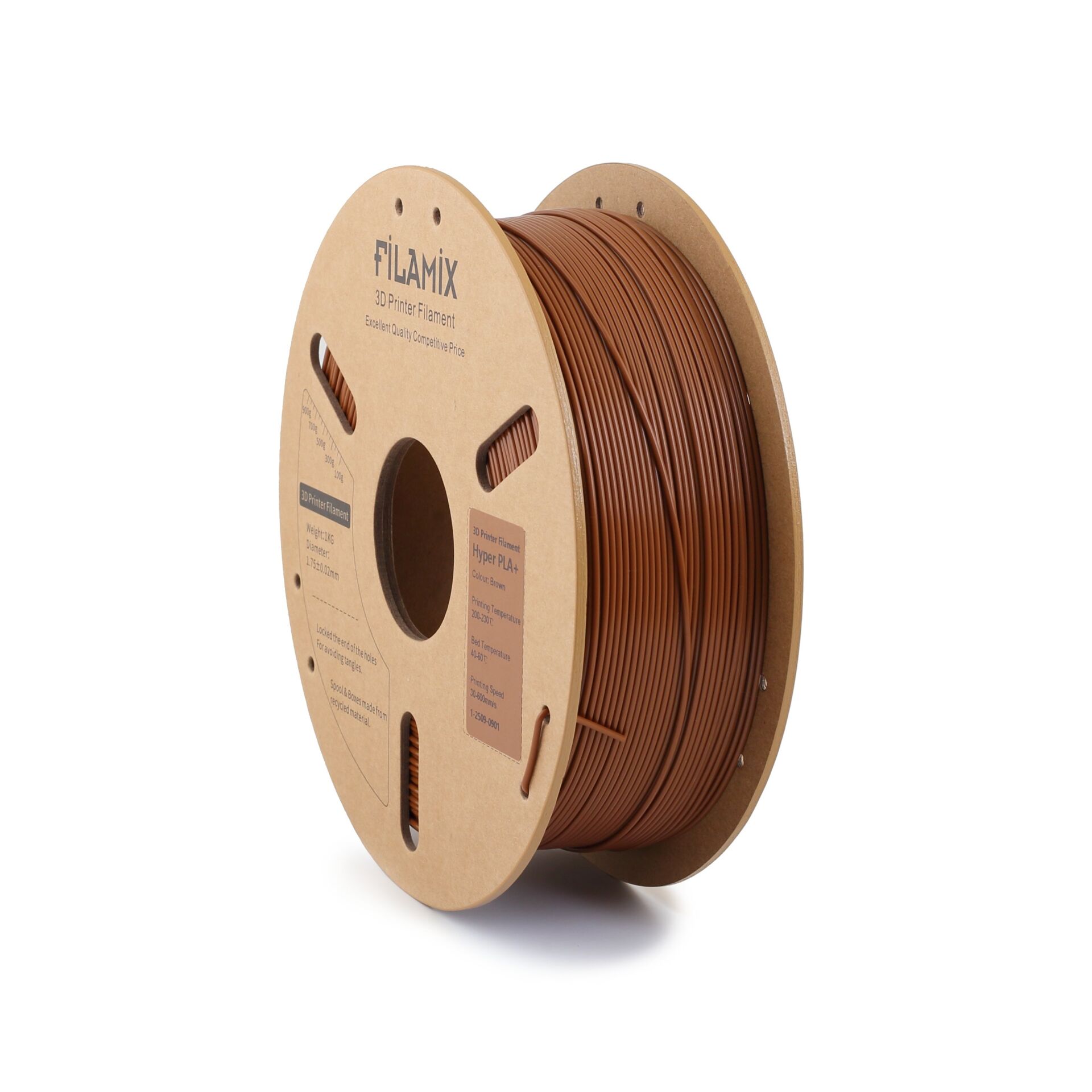 FİLAMİX Hyper PLA+ Kahverengi Filament 1,75mm 1kg - bisiparisver