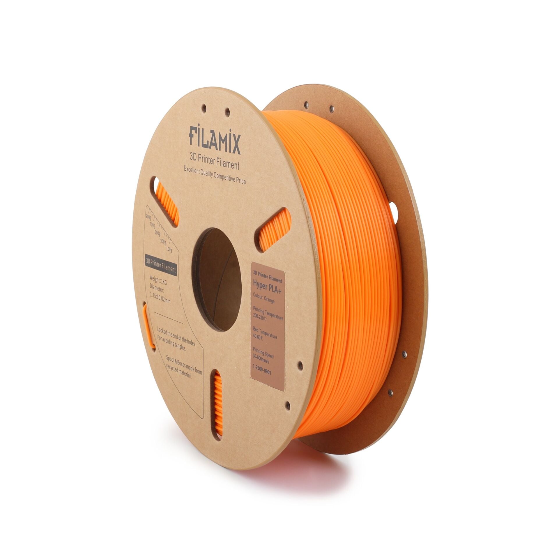 FİLAMİX Hyper PLA+ Turuncu Filament 1,75mm 1kg - bisiparisver