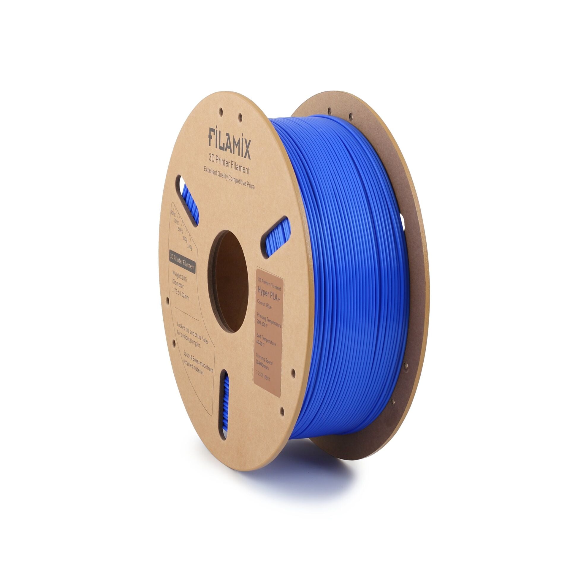 FİLAMİX Hyper PLA+ Mavi Filament 1,75mm 1kg - bisiparisver
