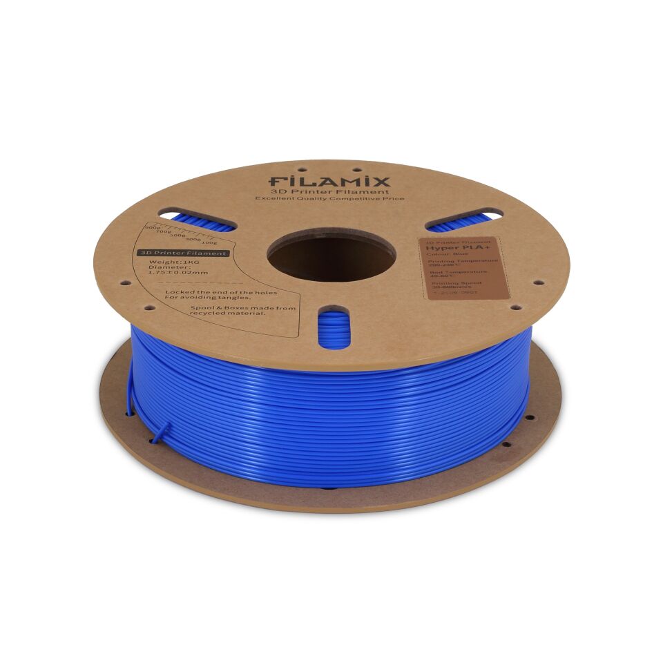 FİLAMİX Hyper PLA+ Mavi Filament 1,75mm 1kg - bisiparisver