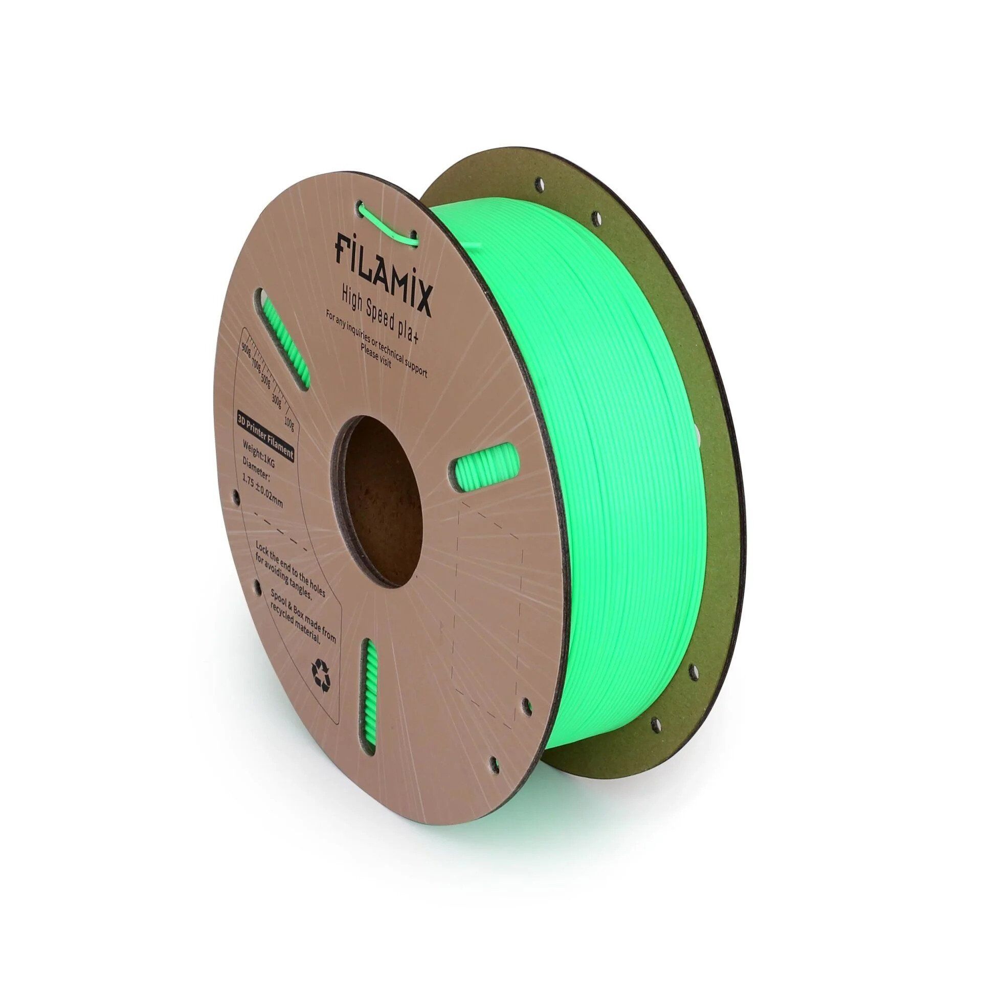 FİLAMİX Hyper PLA+ Yeşil Filament 1,75mm 1kg - bisiparisver