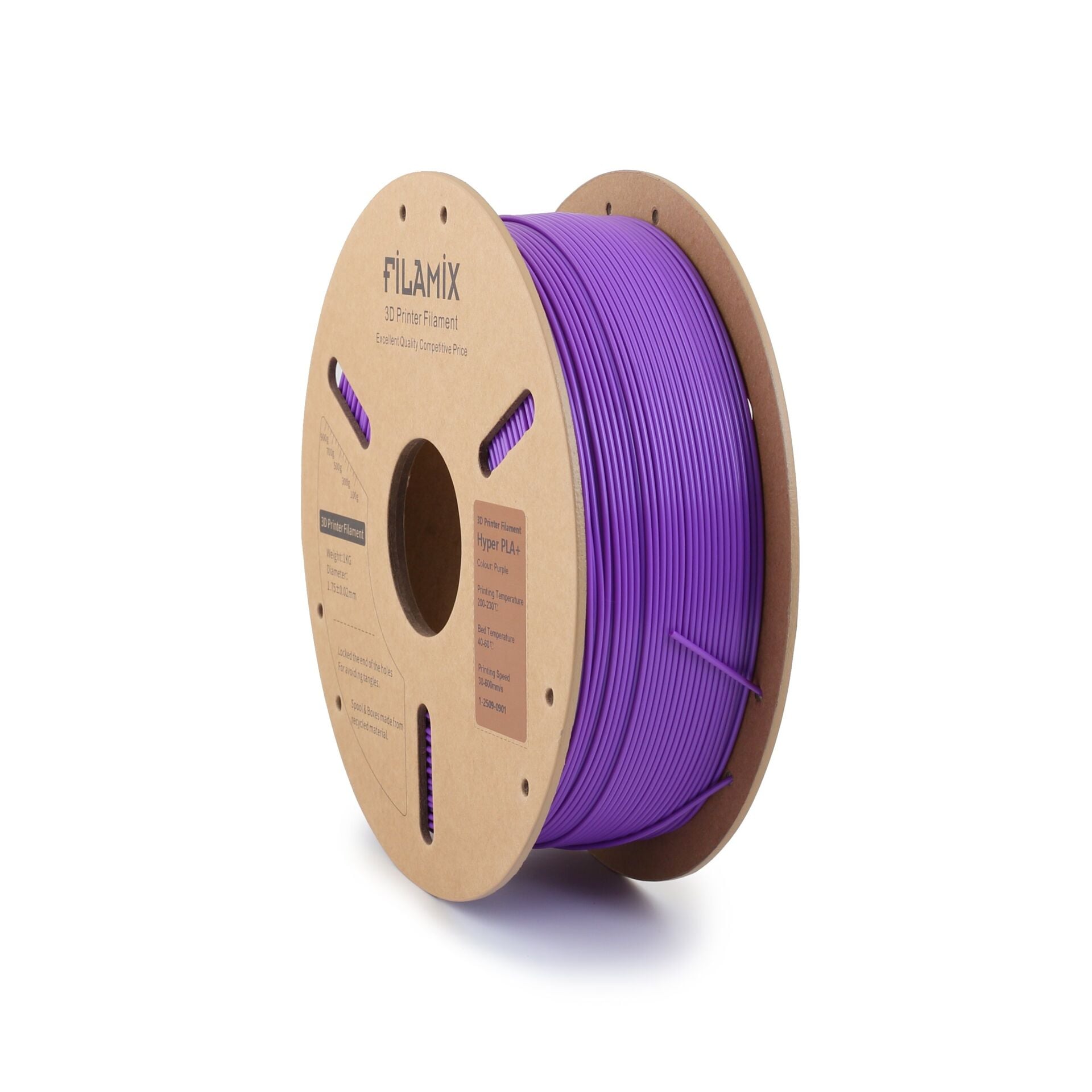 FİLAMİX Hyper PLA+ Mor Filament 1,75mm 1kg - bisiparisver