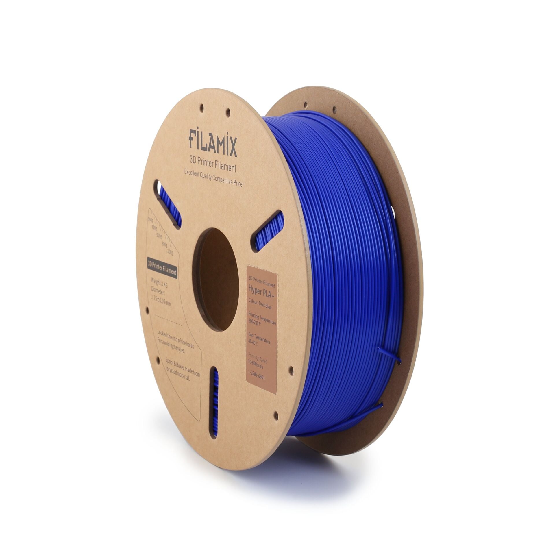 FİLAMİX Hyper PLA+ Koyu Mavi Filament 1,75mm 1kg - bisiparisver