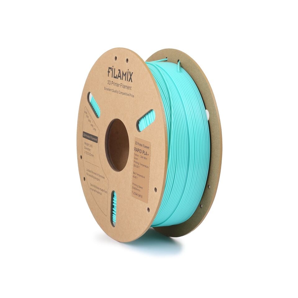 FİLAMİX Hyper PLA+ Koyu Nane Yeşili Filament 1,75mm 1kg - bisiparisver