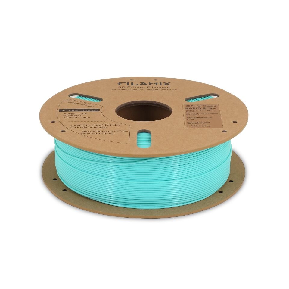 FİLAMİX Hyper PLA+ Koyu Nane Yeşili Filament 1,75mm 1kg - bisiparisver