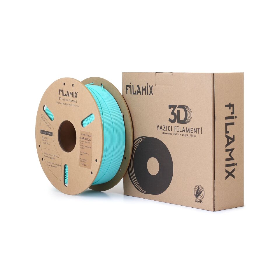 FİLAMİX Hyper PLA+ Koyu Nane Yeşili Filament 1,75mm 1kg - bisiparisver