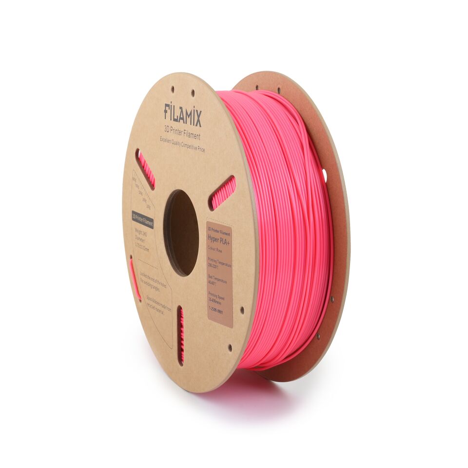 FİLAMİX Hyper PLA+ Gül (Rose) Rengi Filament 1,75mm 1kg - bisiparisver