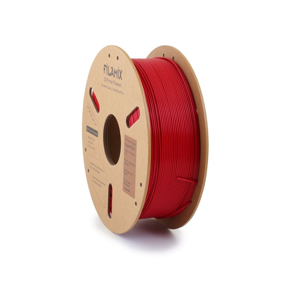 FİLAMİX Hyper PLA+ Ateş Kırmızısı Filament 1,75mm 1kg - bisiparisver